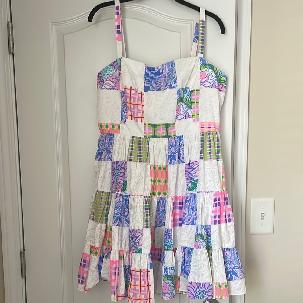 Colorful Patchwork Lily Pulitzer dress